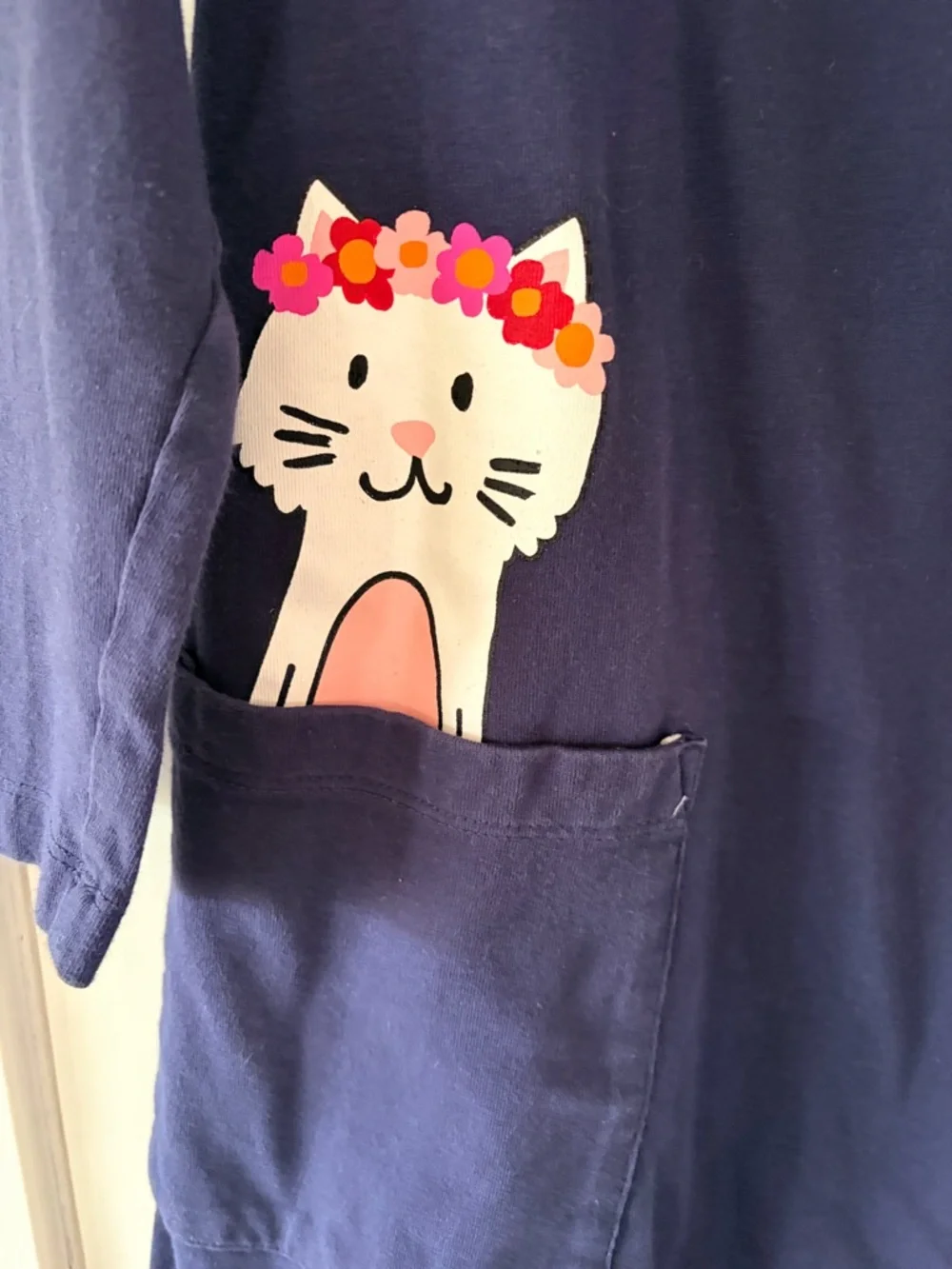 Hanna Andersson baby cat‎ dress size 140